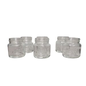 Cheers Mini Mason Jars Clear Glass Shot Glasses Set Of 6